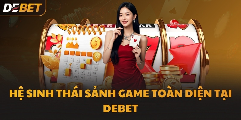 Hệ sinh thái sảnh game toàn diện tại DEBET